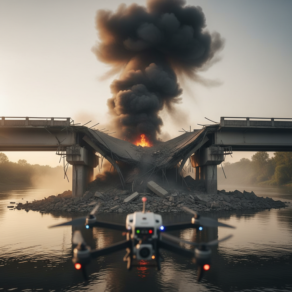 Ukrainian Soldiers Use FPV Drones to Strike Russian Supply Routes