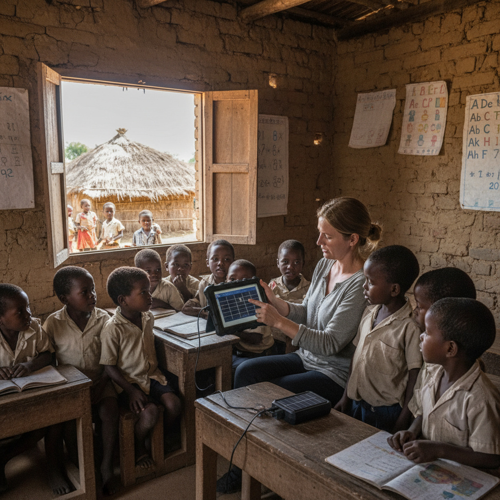No Internet? No Problem Anymore: As Offline EdTech Is Reaching the Last Mile in the Southern USA