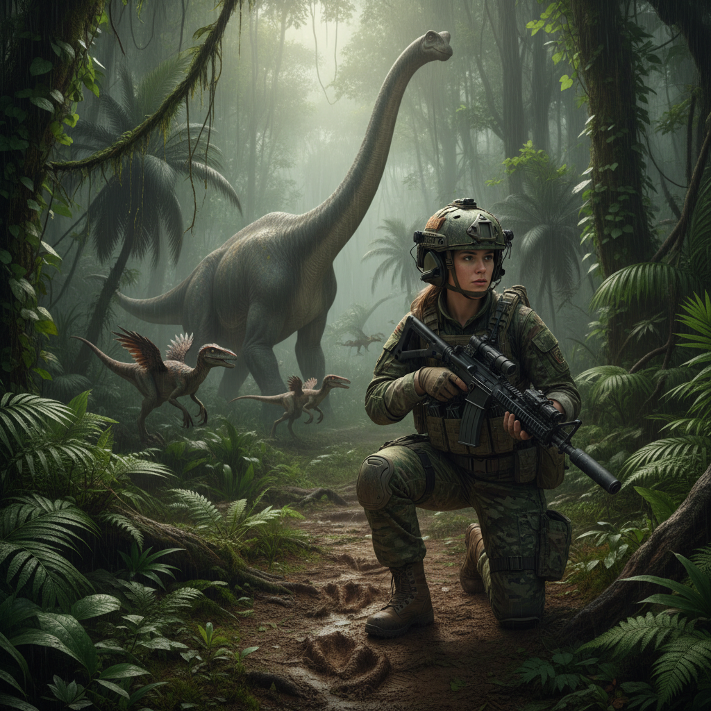 Jurassic World Rebirth Trailer Shows ScarJo in Action Mode