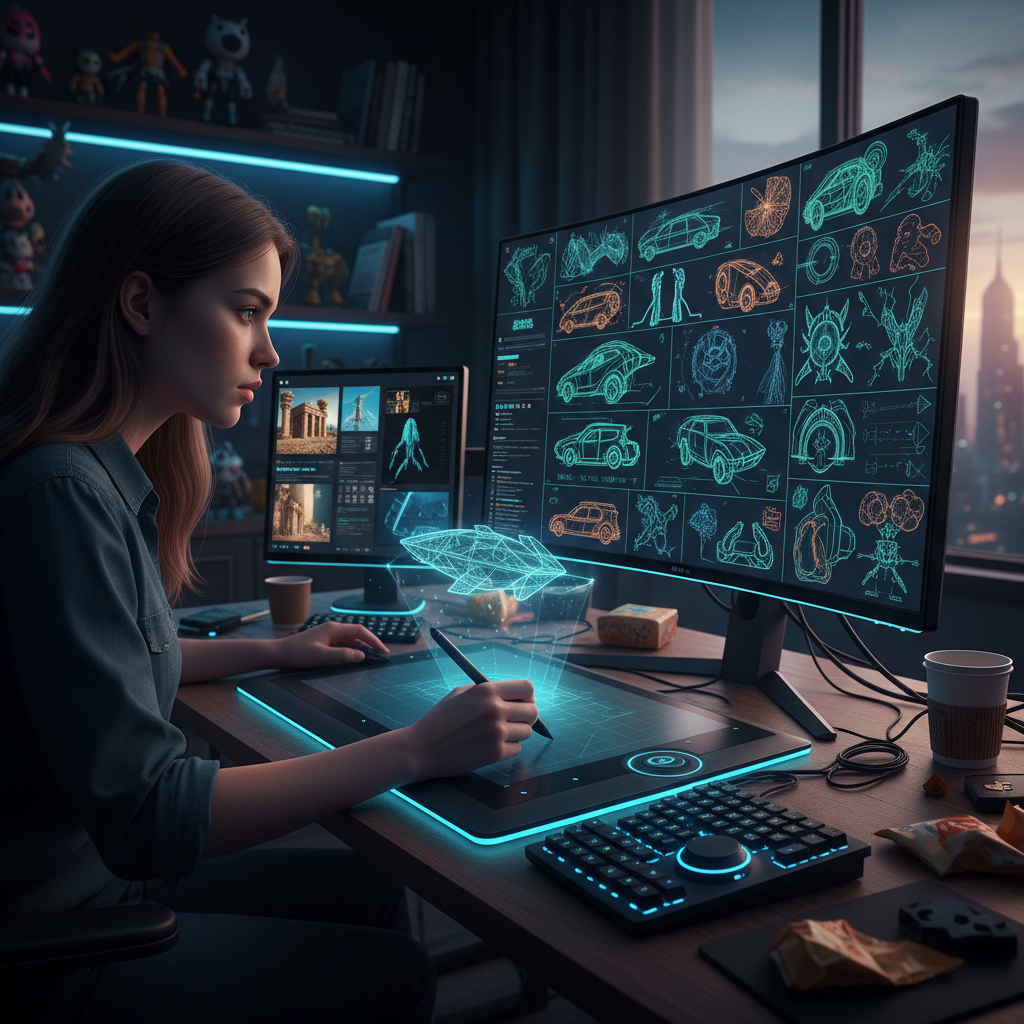 Exploring Ideas Quickly: Midjourney V7’s Draft Mode Advantage