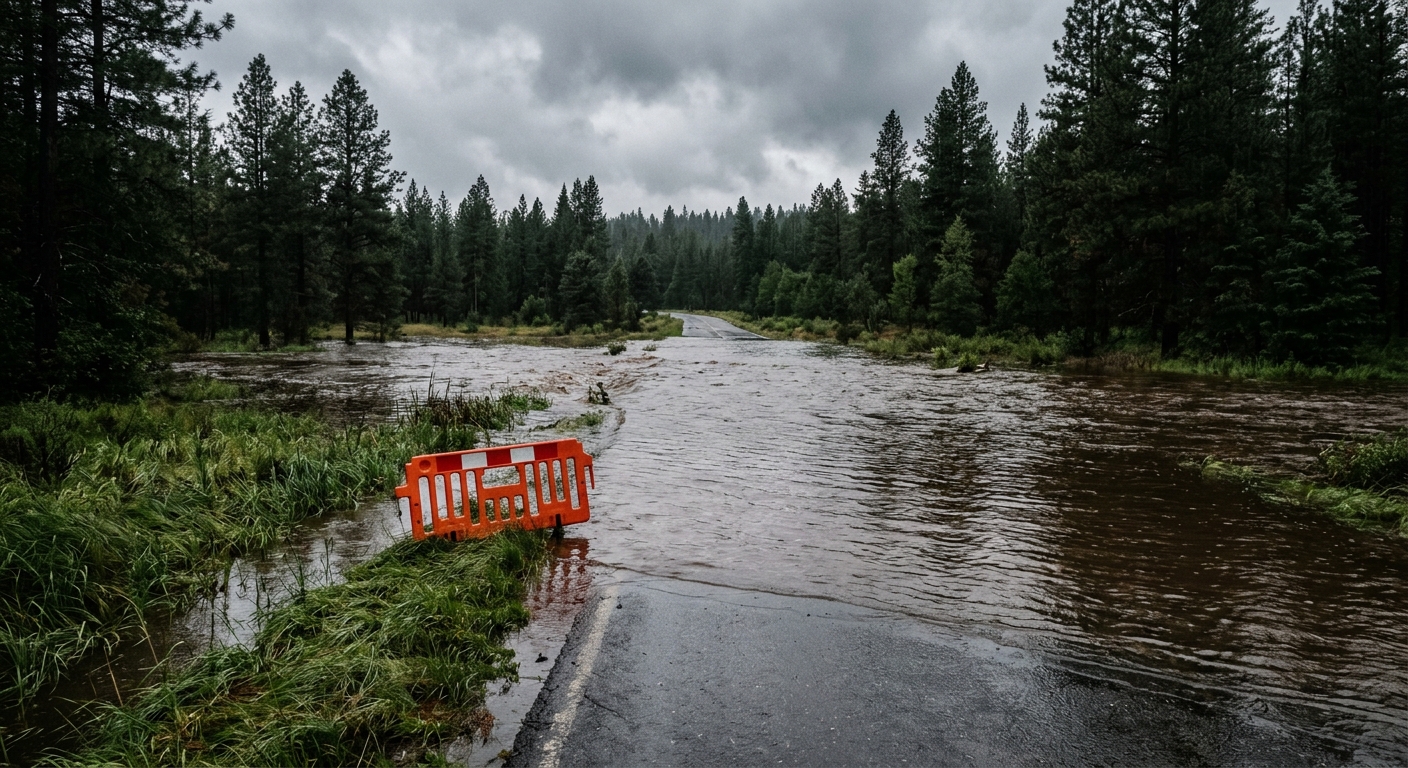 Severe Storms Cause Multiple Road Closures in Madison County