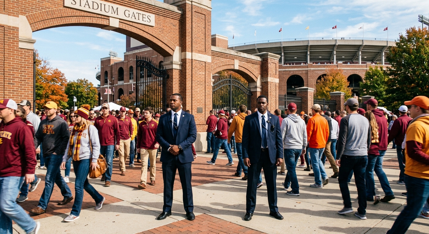 Donald Trump’s Arrival Heightens Security and Excitement at Tennessee-Texas Game in Knoxville